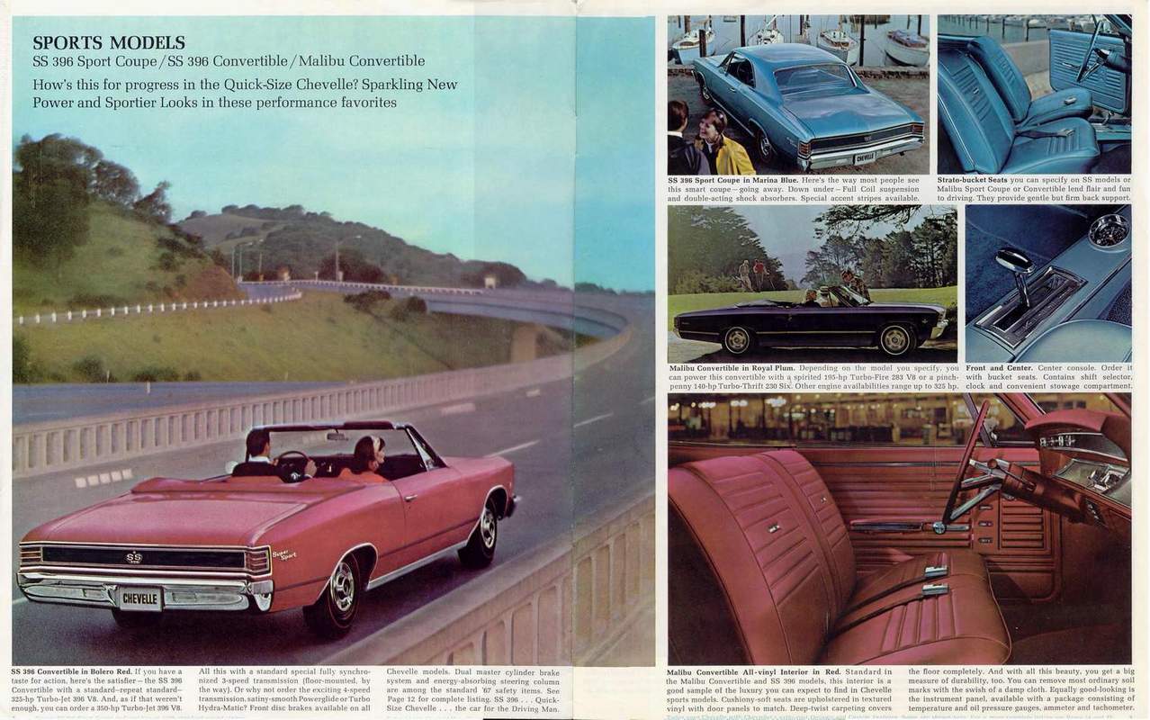 1967 Chev Chevelle Brochure Page 7